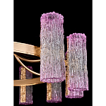 Люстра круглая с текстурными цилиндрическими плафонами Glimpse варинант исполнения - 3 | Loft Concept в Кирове