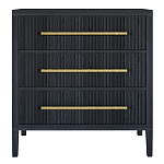 Комод Primo с 3 выдвижными ящиками Черный дуб варинант исполнения - 7 | Loft Concept в Кирове