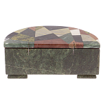 Шкатулка с зеркалом из натуральных камней Stone Casket варинант исполнения - 4 | Loft Concept в Кирове