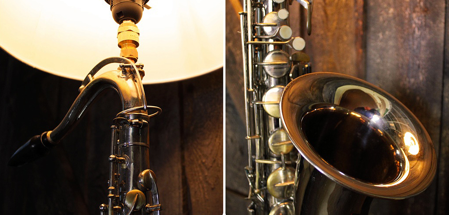 Настольная лампа Saxophone - Loft-Concept в Кирове