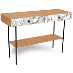 Консоль с принтом на ящиках Elise Console Table варинант исполнения - 10 | Loft Concept в Кирове