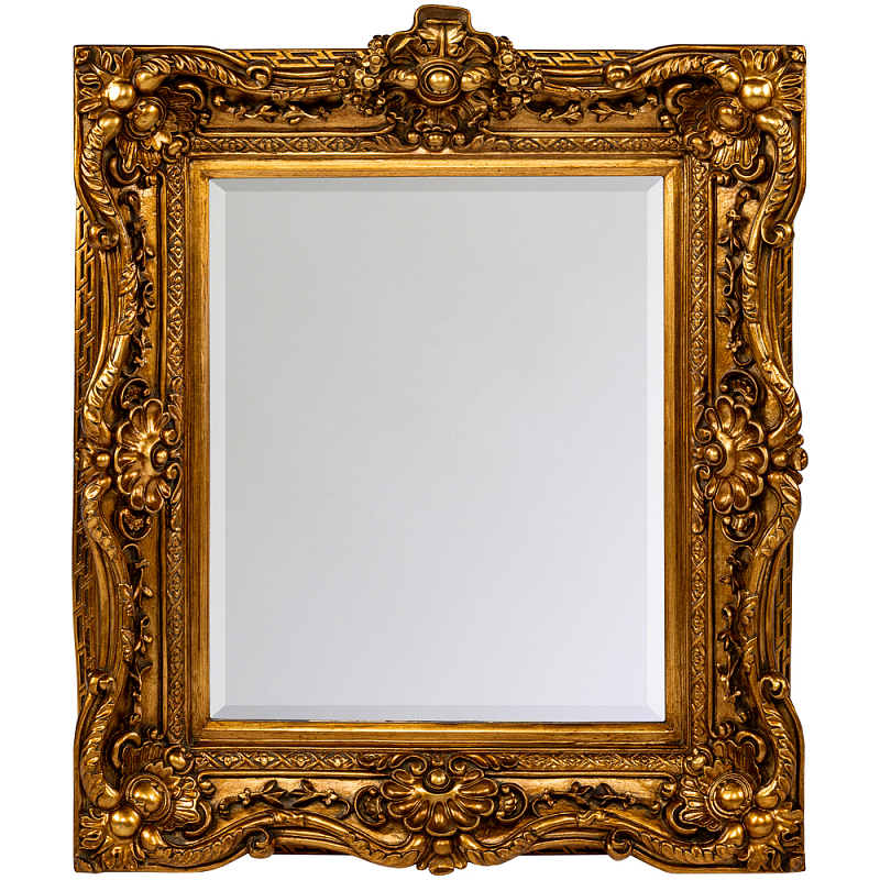 Зеркало настенное золотое с резным орнаментом Classic Ornament Mirror Золотой Зеркало Зеркало настенное золотое с резным орнаментом Classic Ornament Mirror Золотой Зеркало в Кирове | Loft Concept