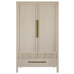 Шкаф платяной Primo с выдвижными ящиками шпон Черный дуб варинант исполнения - 1 | Loft Concept в Кирове