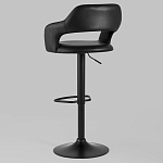 Барный стул черного цвета Strohach варинант исполнения - 5 | Loft Concept в Кирове