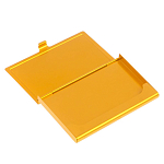 Визитница карманная металлическая с гравюрой Герба России в подарочной коробке Gold Metal Business Card Holders варинант исполнения - 2 | Loft Concept в Кирове