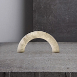 Прикроватная лампа из мрамора в форме дуги Rainbow Light варинант исполнения - 2 | Loft Concept в Кирове