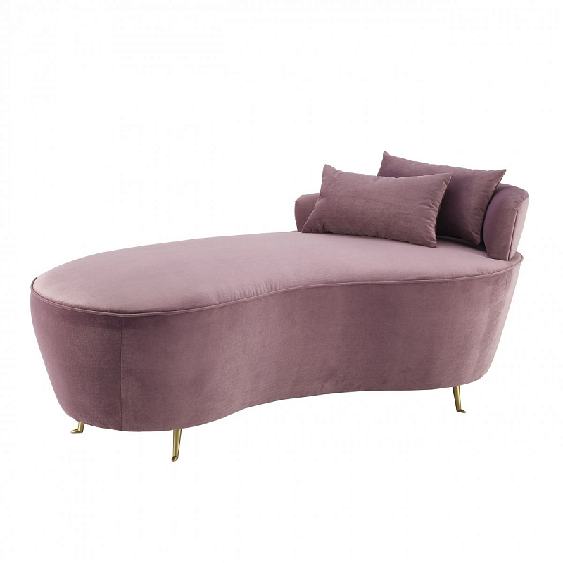 Кушетка Eichholtz Sofa Donatella Сиреневый Латунь Кушетка Eichholtz Sofa Donatella Сиреневый Латунь в Кирове | Loft Concept