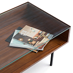 Журнальный стол с витриной Alard Coffee Table варинант исполнения - 4 | Loft Concept в Кирове