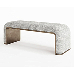 Банкетка Forli с элегантными латунными вставками  варинант исполнения - 1 | Loft Concept в Кирове