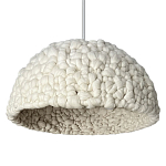 Вязаный подвесной светильник из шерсти Dome Wool Lamp  варинант исполнения - 6 | Loft Concept в Кирове