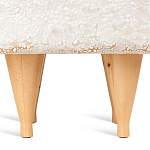 Керамический столик на деревянных ножках «Квадро» варинант исполнения - 6 | Loft Concept в Кирове