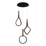 Подвесной светильник с геометрическими источниками света Geometric Architecture of Light варинант исполнения - 3 | Loft Concept в Кирове