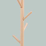Напольная вешалка из массива бука Branches Hangers Light варинант исполнения - 3 | Loft Concept в Кирове