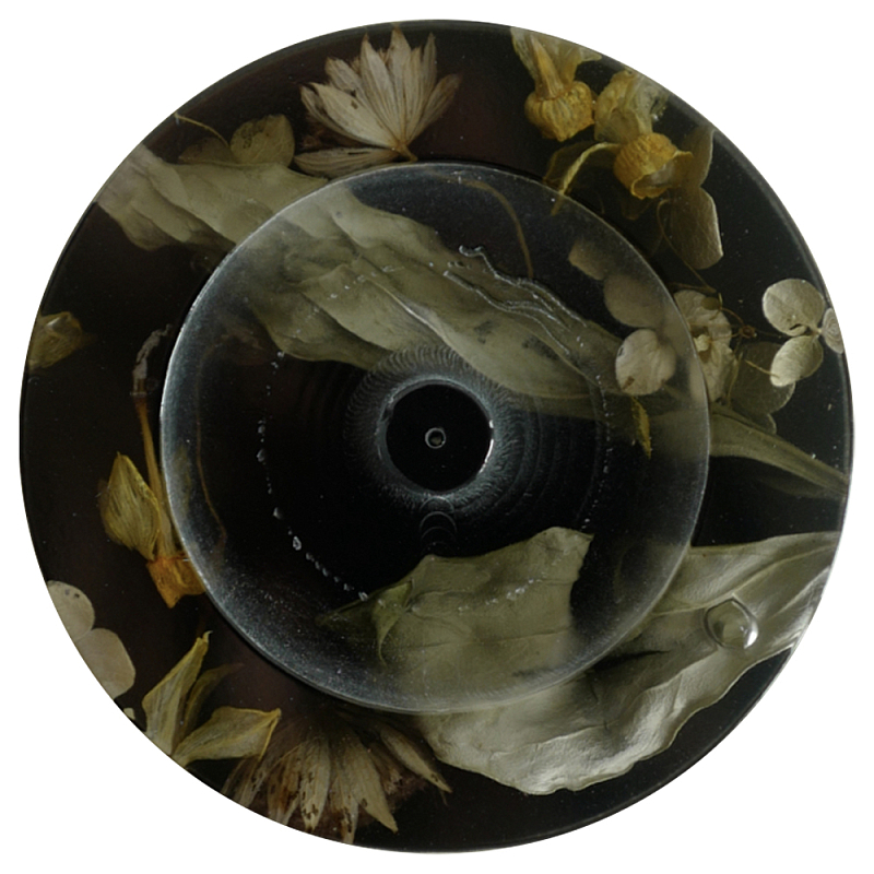 Круглая подставка под благовония из эпоксидной смолы с цветами черная Epoxy Resin Flowers Incense Stand Black Черный Круглая подставка под благовония из эпоксидной смолы с цветами черная Epoxy Resin Flowers Incense Stand Black Черный в Кирове | Loft Concept