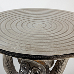 Столик с подстольем в виде обезьянки Bombay Nickel варинант исполнения - 3 | Loft Concept в Кирове