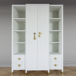 Большой шкаф с витриной Elsa Dreams White варинант исполнения - 5 | Loft Concept в Кирове