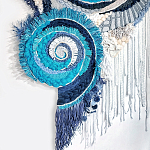 Текстильный Арт-объект ручной работы Galaxy варинант исполнения - 1 | Loft Concept в Кирове