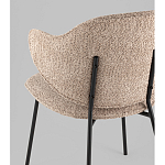 Стул Bellamy букле кофейный варинант исполнения - 3 | Loft Concept в Кирове