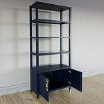 Стеллаж со стеклянными полками Elsa Dreams Blue варинант исполнения - 3 | Loft Concept в Кирове