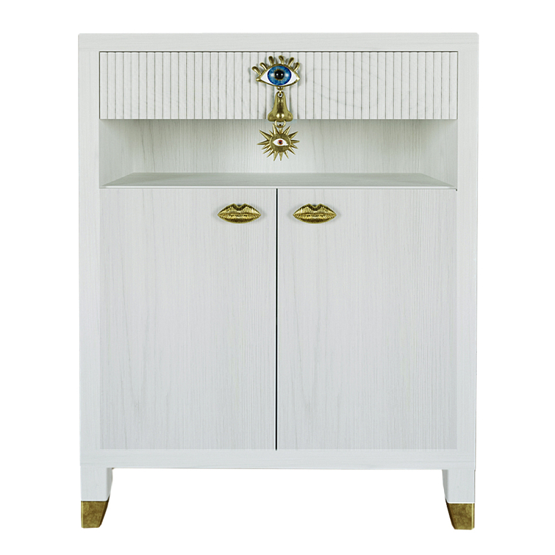 Комод Elsa Dreams White Двухстворчатый  Белый в Кирове | Loft Concept 