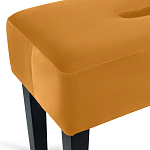 Мягкий  пуф на черных ножках Winton Pouf варинант исполнения - 14 | Loft Concept в Кирове