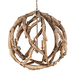 Люстра круглая в виде веток деревьев Natural Driftwood  варинант исполнения - 1 | Loft Concept в Кирове