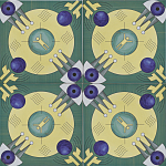 Плитка дизайнерская с узором Элемент варинант исполнения - 1 | Loft Concept в Кирове