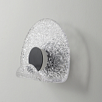 Бра из текстурированного прозрачного стекла с изогнутым краем Textured Glass  варинант исполнения - 5 | Loft Concept в Кирове