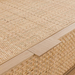 ТВ-тумба с плетеным декором Buckley Wicker TV Stand варинант исполнения - 5 | Loft Concept в Кирове