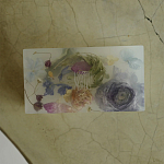 Шкатулка из эпоксидной смолы с цветами белая Epoxy Resin Rectangular Box White варинант исполнения - 6 | Loft Concept в Кирове