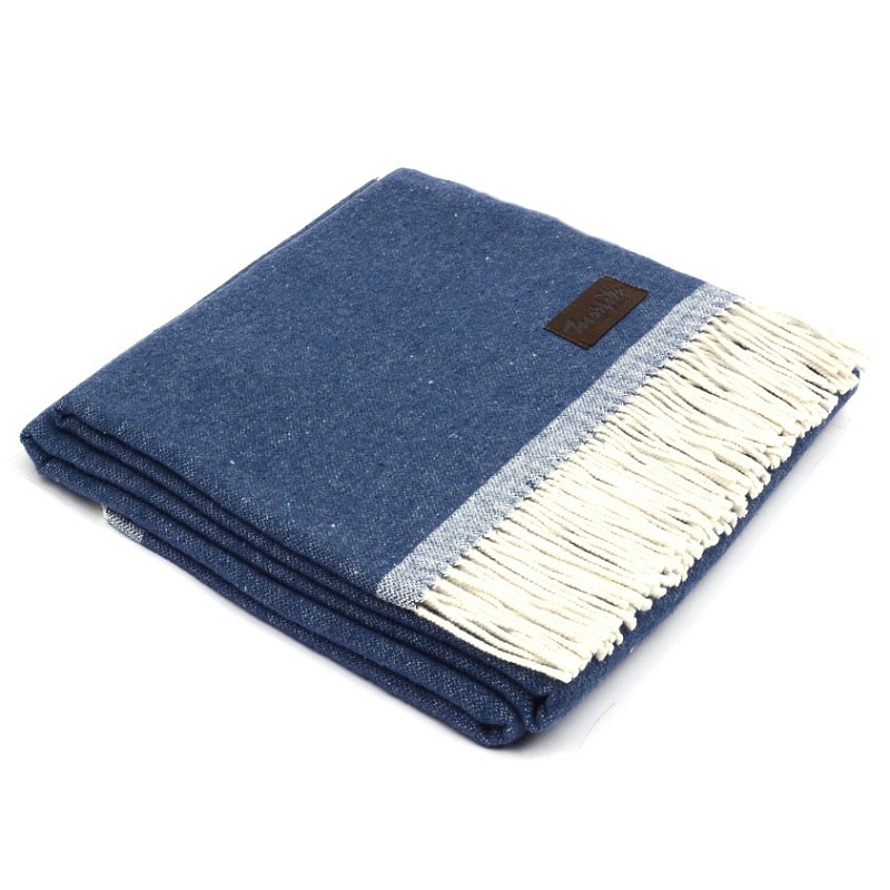 Плед SARA 4000 Marzotto Синий в Кирове | Loft Concept 