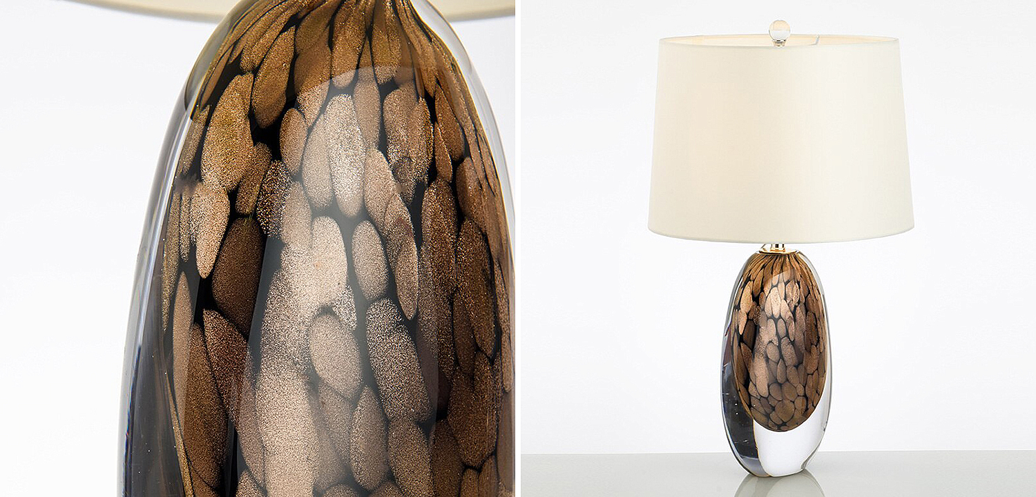 Настольная Crystal Table Lamp Brown Glass Настольная Crystal Table Lamp Brown Glass - Loft-Concept в Кирове