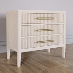 Тумба Primo  с тремя ящиками шпон Светлый дуб варинант исполнения - 3 | Loft Concept в Кирове