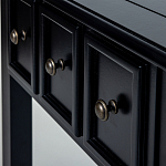 Черная тумба с выдвижным ящиком Monica варинант исполнения - 3 | Loft Concept в Кирове