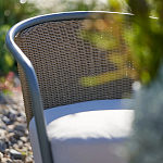 Садовое кресло с каркасом из стали Kenneth Chair варинант исполнения - 11 | Loft Concept в Кирове