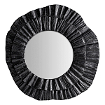 Зеркало в фактурной черной раме в современном стиле Black Maelstrom варинант исполнения - 1 | Loft Concept в Кирове