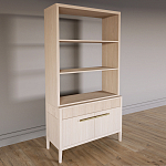 Стеллаж Primo с ящиками Светлый дуб  варинант исполнения - 2 | Loft Concept в Кирове