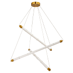 Светодиодная люстра Trumpet Tube Brass  варинант исполнения - 2 | Loft Concept в Кирове