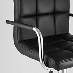 Барный стул с подлокотниками Honory Black варинант исполнения - 7 | Loft Concept в Кирове