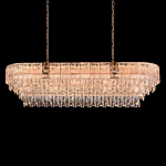 Люстра овальная с каскадом из прозрачного хрусталя Constant Sparks варинант исполнения - 1 | Loft Concept в Кирове