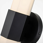 Бра для ванных комнат вертикальное с длинным белым матовым плафоном в форме шестиугольника на круглом основании Hinkley варинант исполнения - 2 | Loft Concept в Кирове