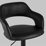 Барный стул черного цвета Strohach варинант исполнения - 7 | Loft Concept в Кирове