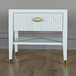 Прикроватная тумбочка с ящиком Elsa Dreams White варинант исполнения - 5 | Loft Concept в Кирове