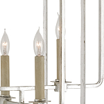 Люстра серебряная из пересекающихся прямоугольных элементов Intersecting Rectangles  варинант исполнения - 1 | Loft Concept в Кирове