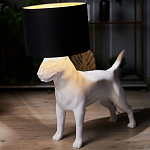 Лампа COLLECTION OF DOGS с абажуром Бультерьер варинант исполнения - 12 | Loft Concept в Кирове