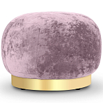 Круглый мягкий пуф Ambrose Soft Velour Pouf варинант исполнения - 2 | Loft Concept в Кирове
