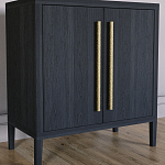 Современный Буфет Primo с 2 дверцами Черный дуб варинант исполнения - 3 | Loft Concept в Кирове