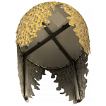 Столик дизайнерский Copper streaks варинант исполнения - 4 | Loft Concept в Кирове