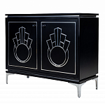 Черный комод в стиле арт-деко Luciano варинант исполнения - 2 | Loft Concept в Кирове