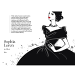 Megan Hess. Te Lttle Blk Dess варинант исполнения - 6 | Loft Concept в Кирове